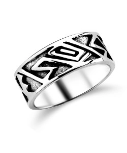 Silver Ring Fabulous Style TXR-11